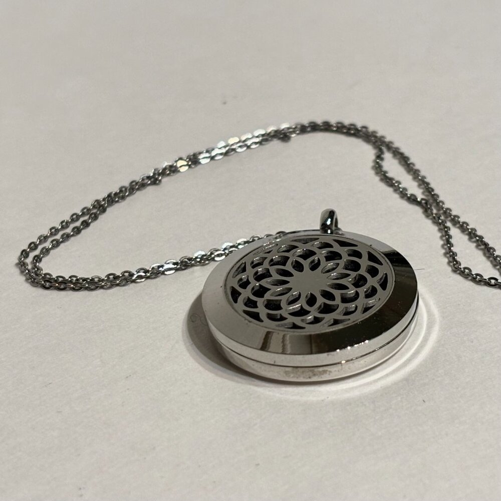 Silver Essential Oil Diffuser Stainless Steel Rou… - image 4